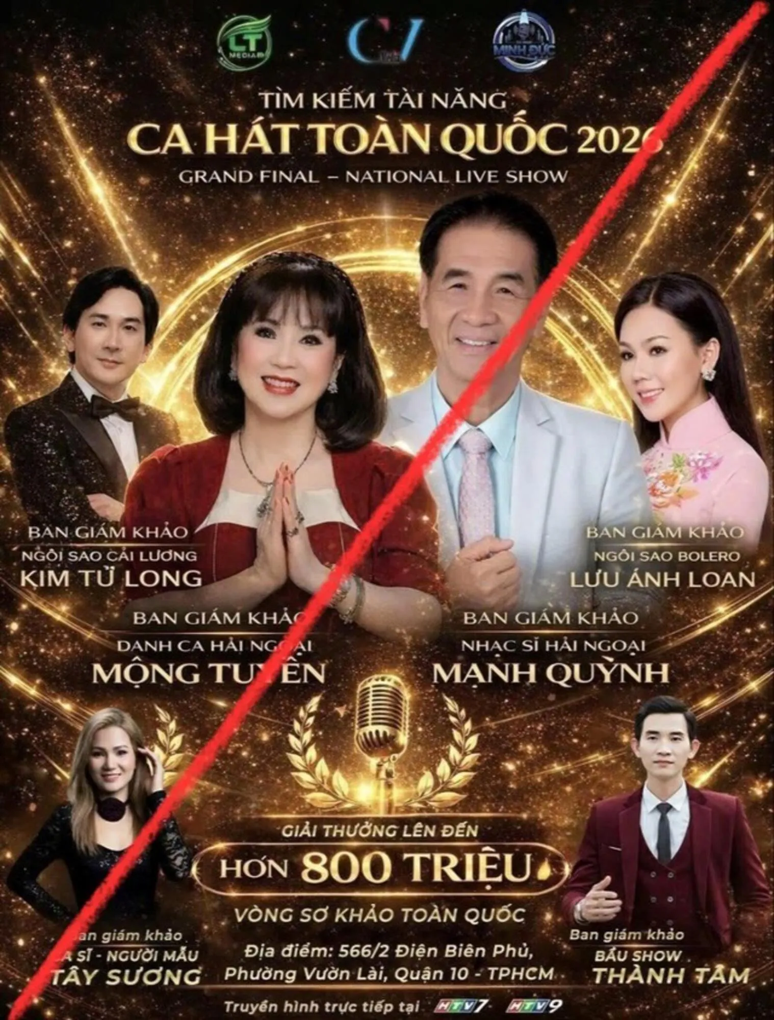 HTV cảnh báo thông tin giả mạo liên quan đến cuộc thi âm nhạc Tìm kiếm tài năng ca hát toàn quốc 2026 - Ảnh 1