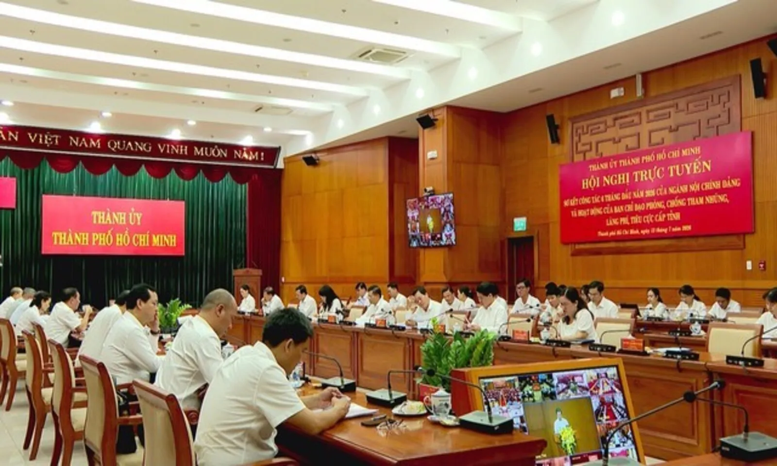 Ngành Nội chính Đảng sơ kết công tác 6 tháng đầu năm 2026, tiếp tục nâng cao hiệu quả phòng, chống tham nhũng, tiêu cực - Ảnh 5