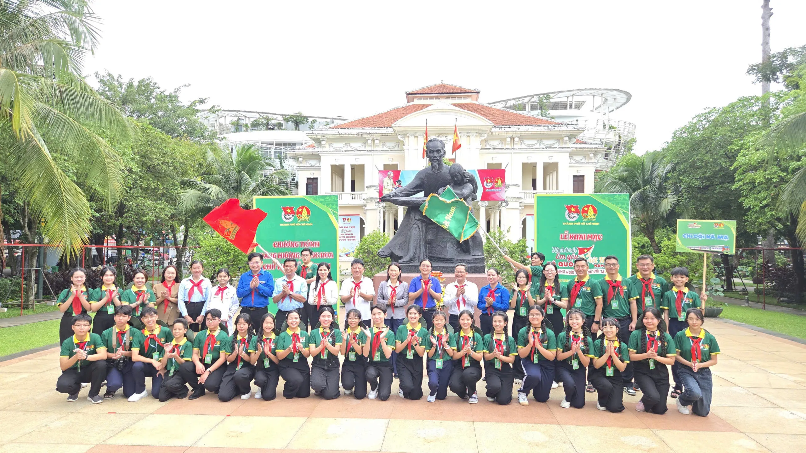 Toàn thể Chi đội 3 - Chi đội Nà Mạ - Ảnh Bá Nam