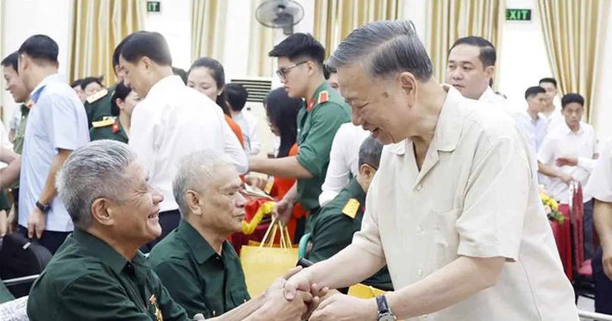 Tổng Bí thư, Chủ tịch nước Tô Lâm thăm Trung tâm Điều dưỡng thương binh Thuận Thành
