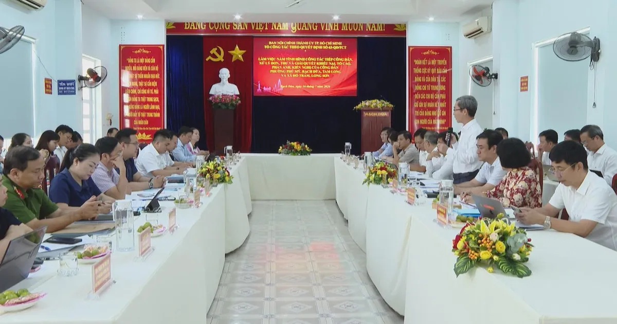 Tăng cường đối thoại với người dân để giải quyết khiếu nại, tố cáo