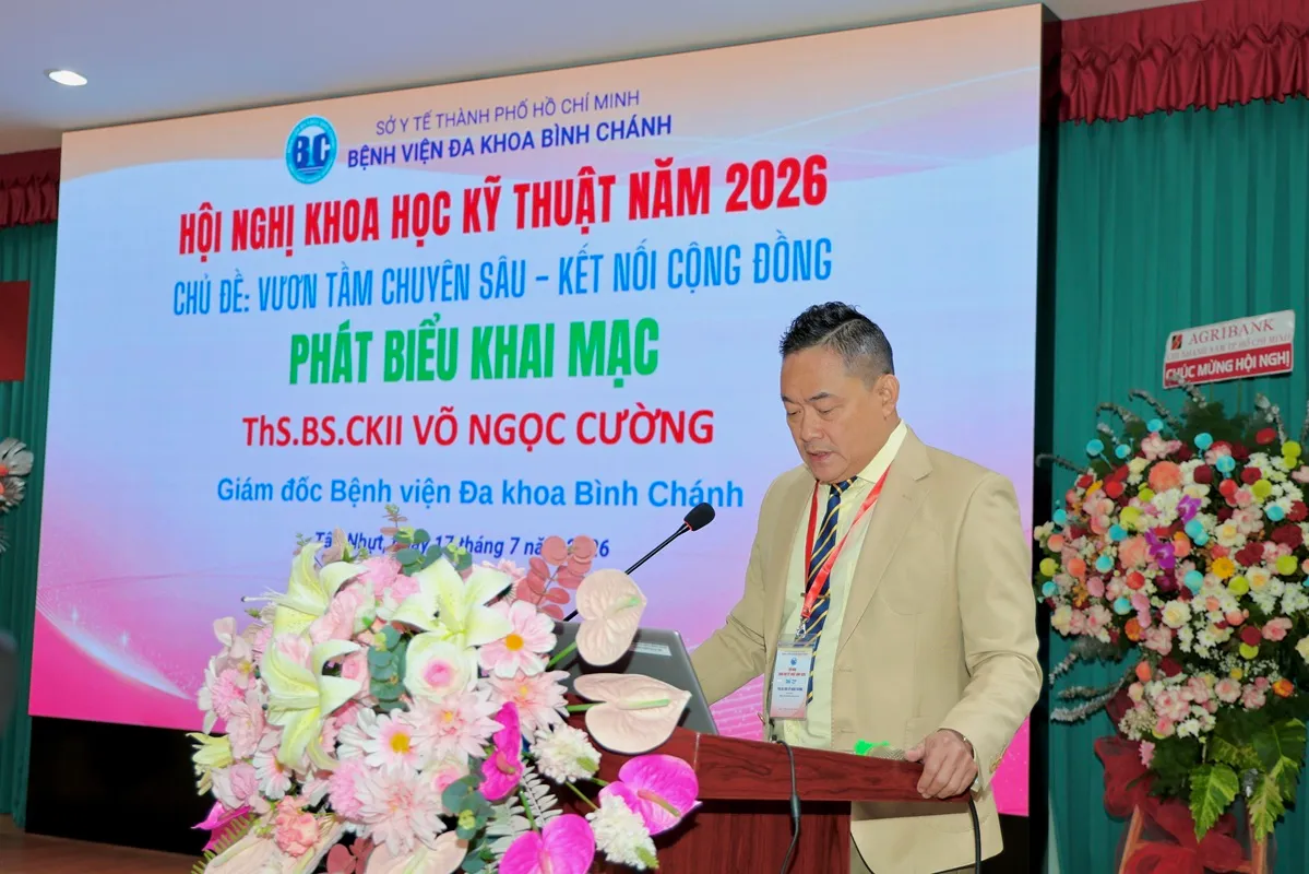 ThS, BSCKII Võ Ngọc Cường, Giám đốc Bệnh viện Đa khoa Bình Chánh-h2