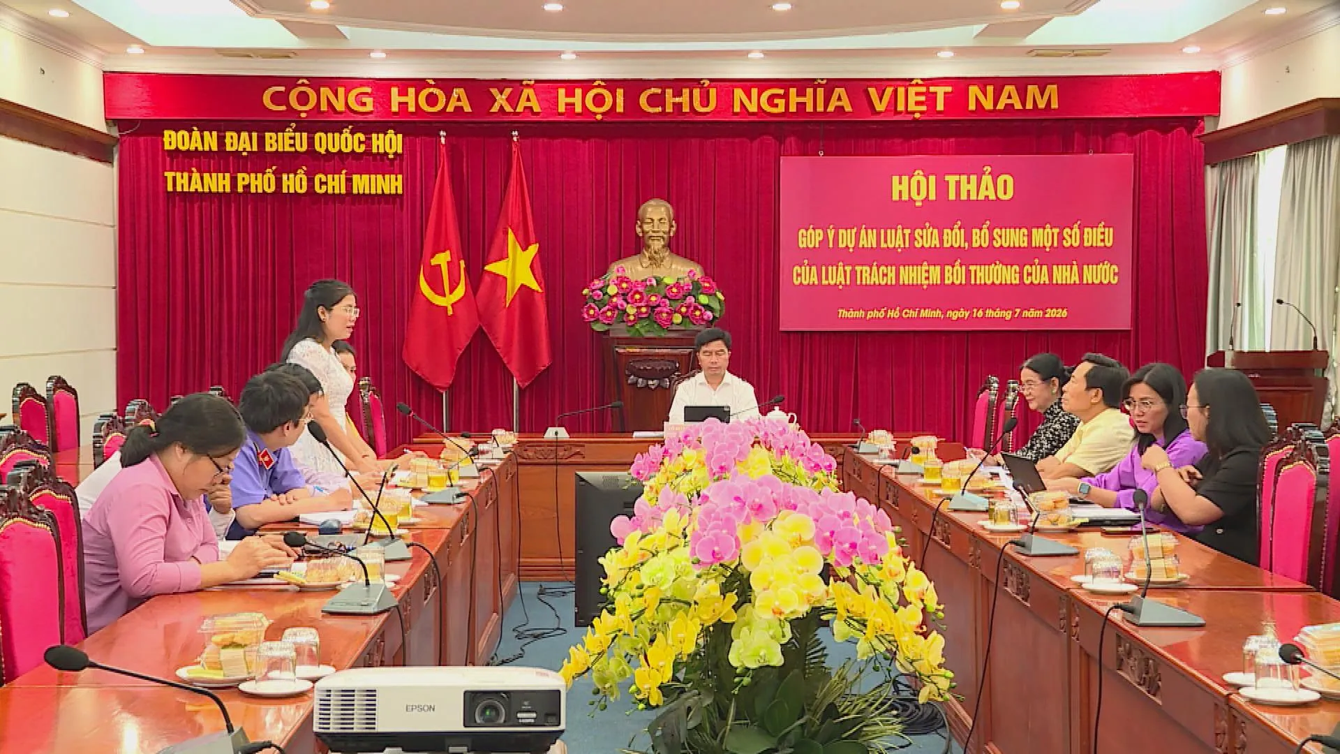 Toàn cảnh Hội thảo góp ý dự án Luật sửa đổi, bổ sung một số điều của Luật Trách nhiệm bồi thường của Nhà nước