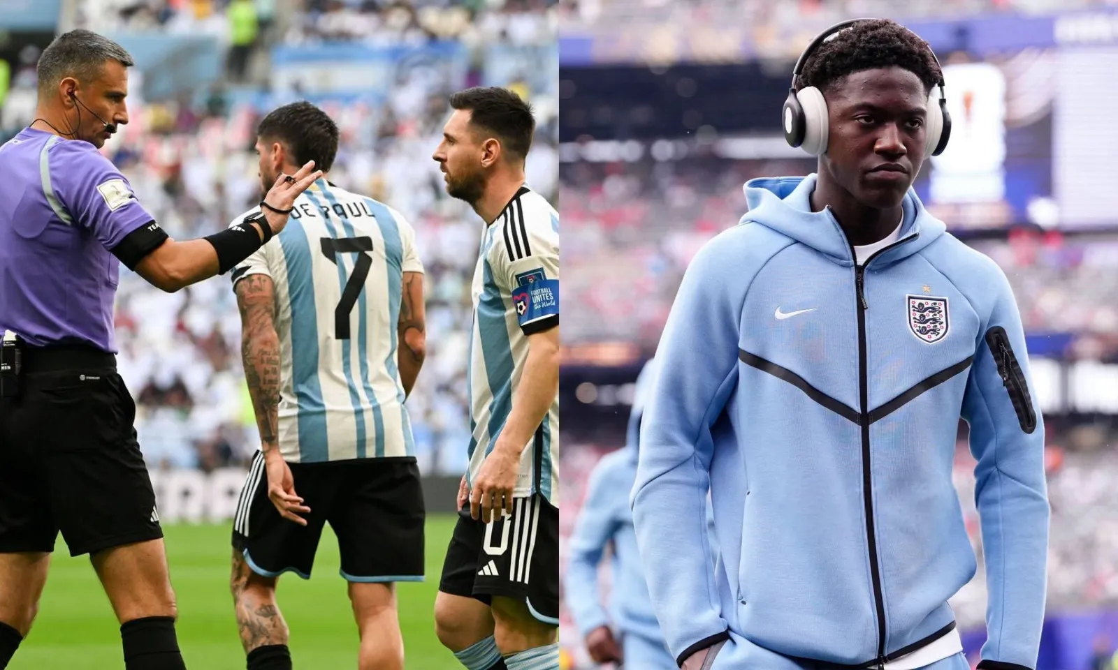 Tin World Cup 17/7: Argentina phát hoảng với trọng tài Chung kết | Lý do Tuchel không cho Mainoo thi đấu