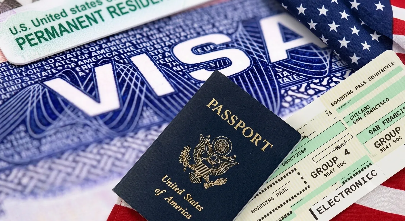 visa passport mỹ