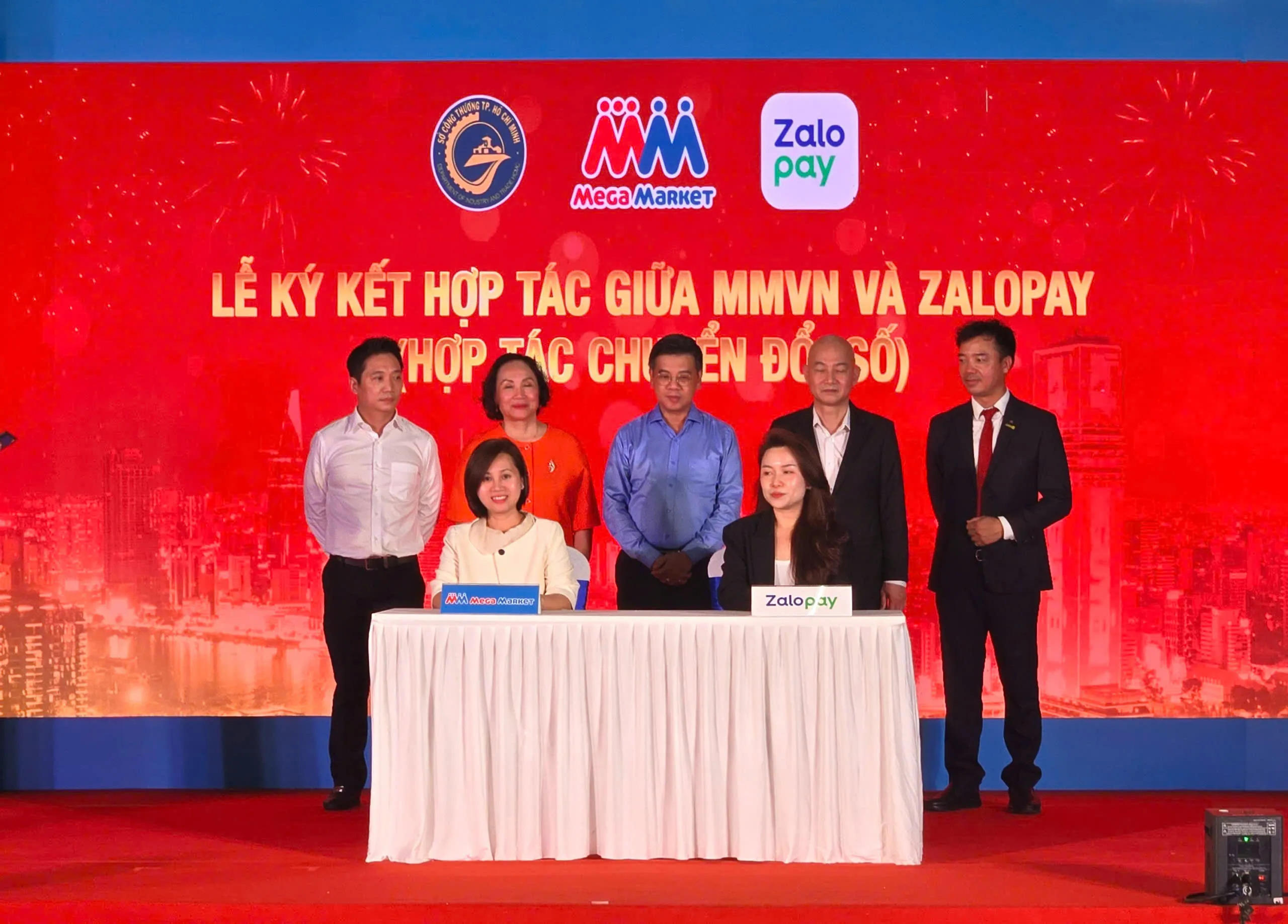 Ký kết hợp tác giữa MMVN và Zalapay về hợp tác chuyển đổi số - Ảnh Bá Nam