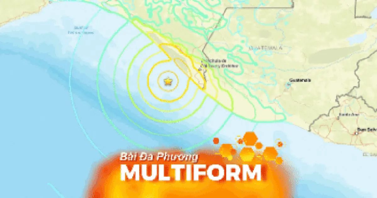 Động đất mạnh 7,3 độ ngoài khơi Mexico