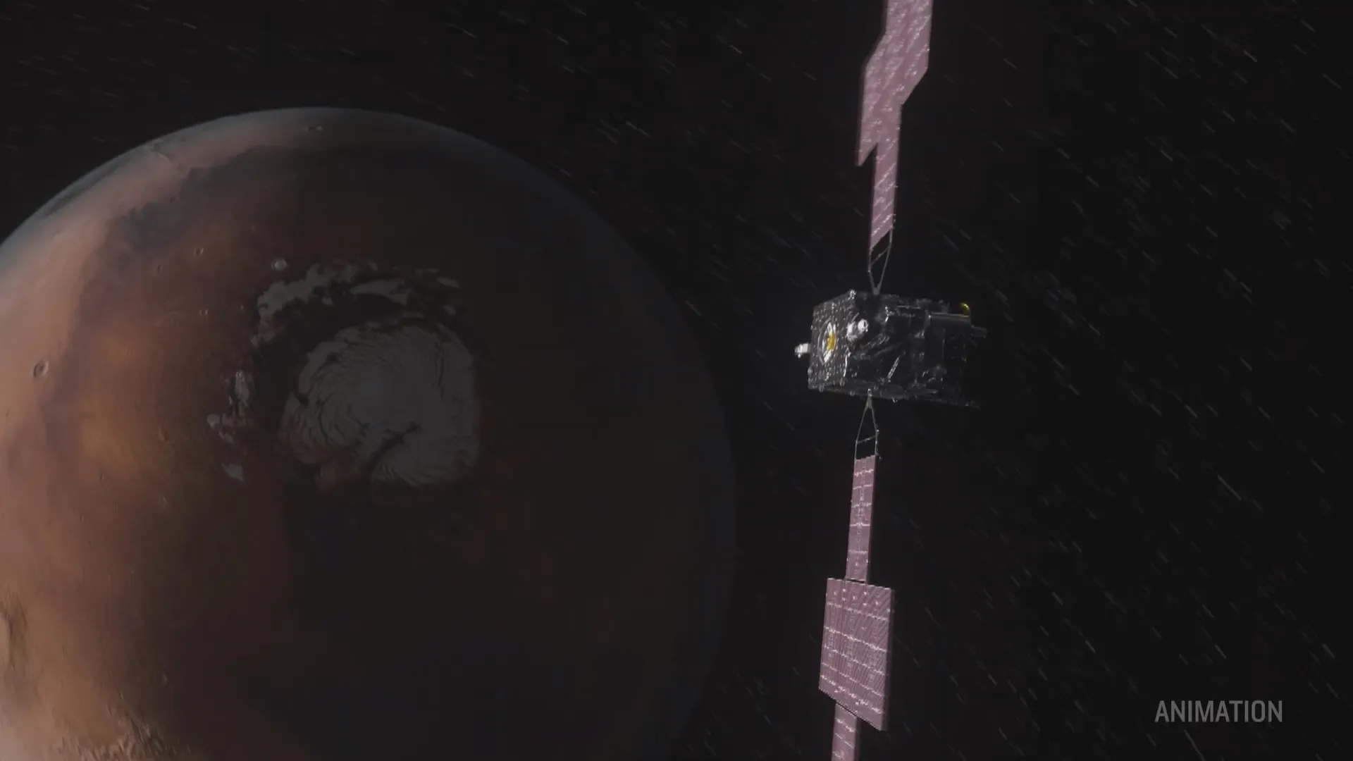 Tàu vũ trụ Psyche của Nasa bay qua sao Hỏa - Ảnh 3.