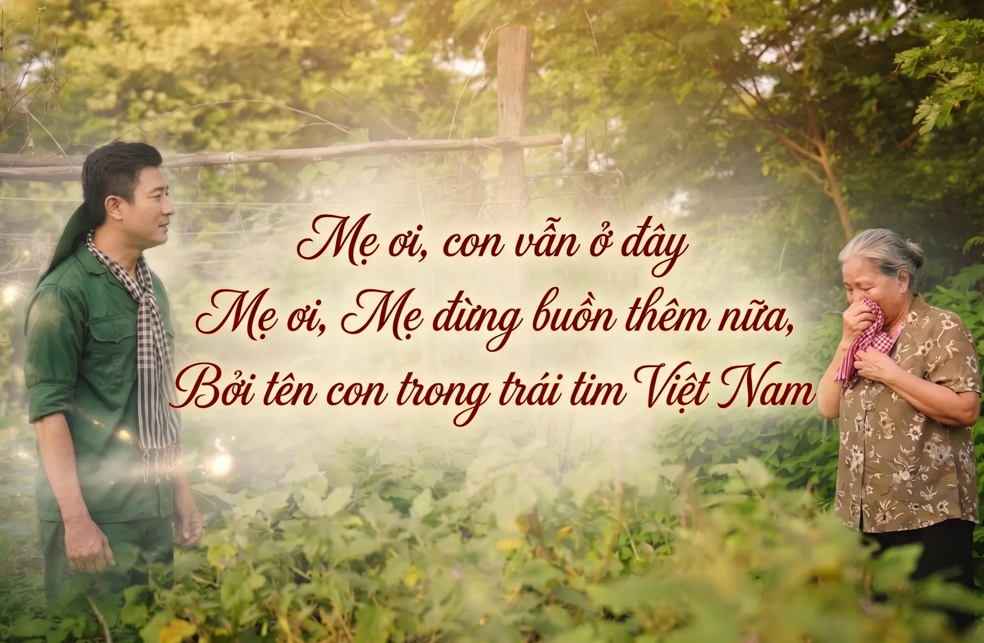 Nghẹn ngào bài thơ "Mẹ ơi, con vẫn ở đây" tri ân người đồng đội- Ảnh 4.