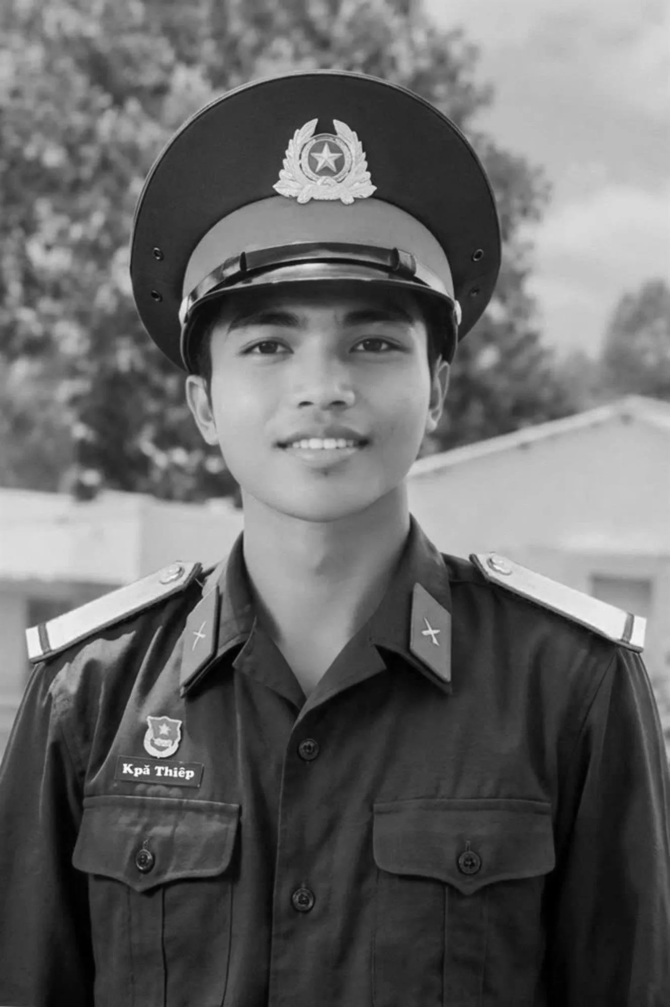Chiến sĩ Kpă Thiệp, Ban Tham mưu, Trung đoàn 28, Sư đoàn 10, Quân đoàn 34 - Ảnh: Quân đoàn 34