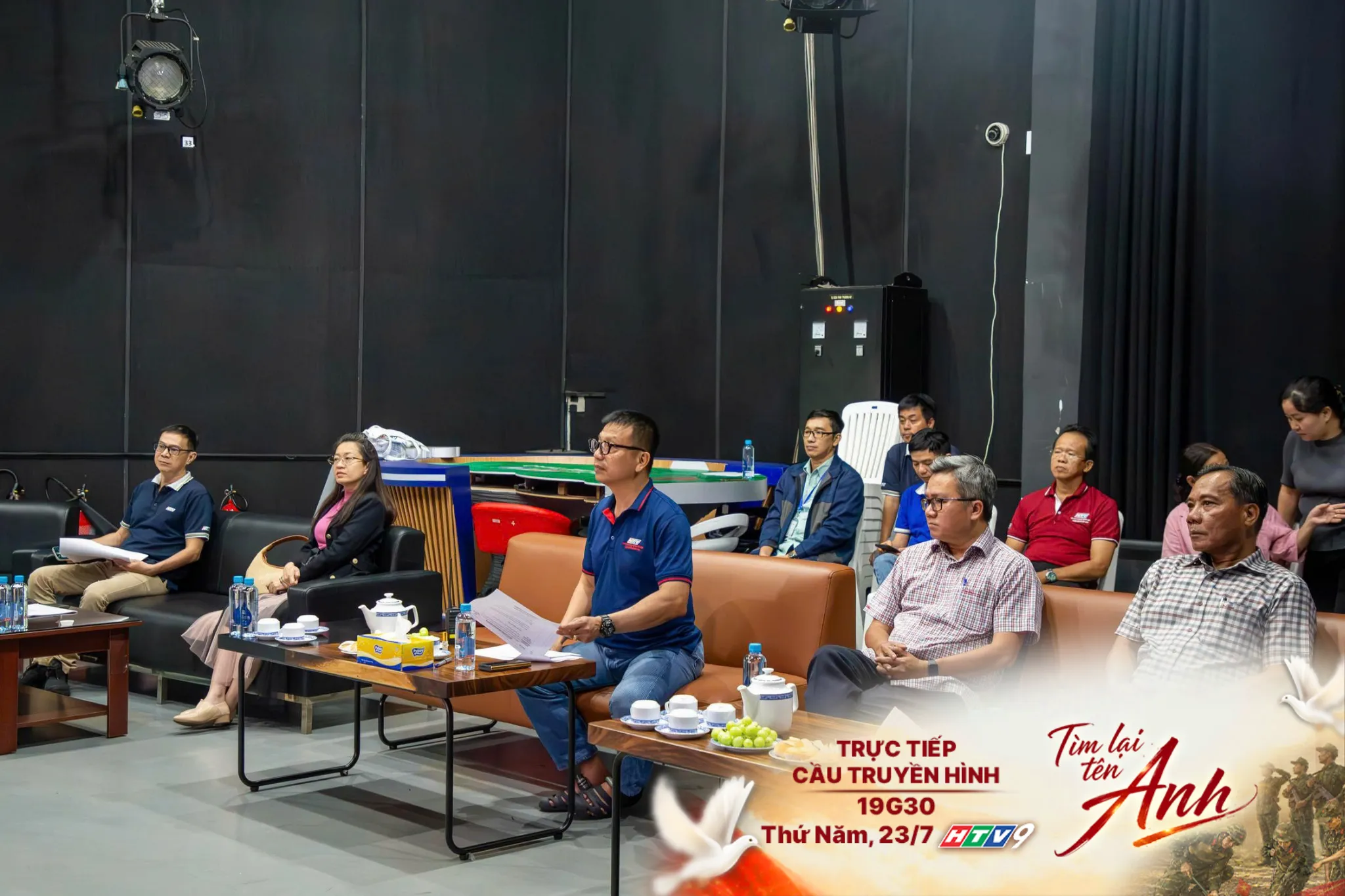 1-Không khí vô cùng khẩn trương tại phim trường tổng khống chế