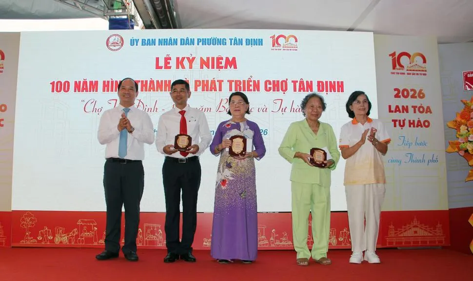 Chợ Tân Định tròn 100 năm tuổi