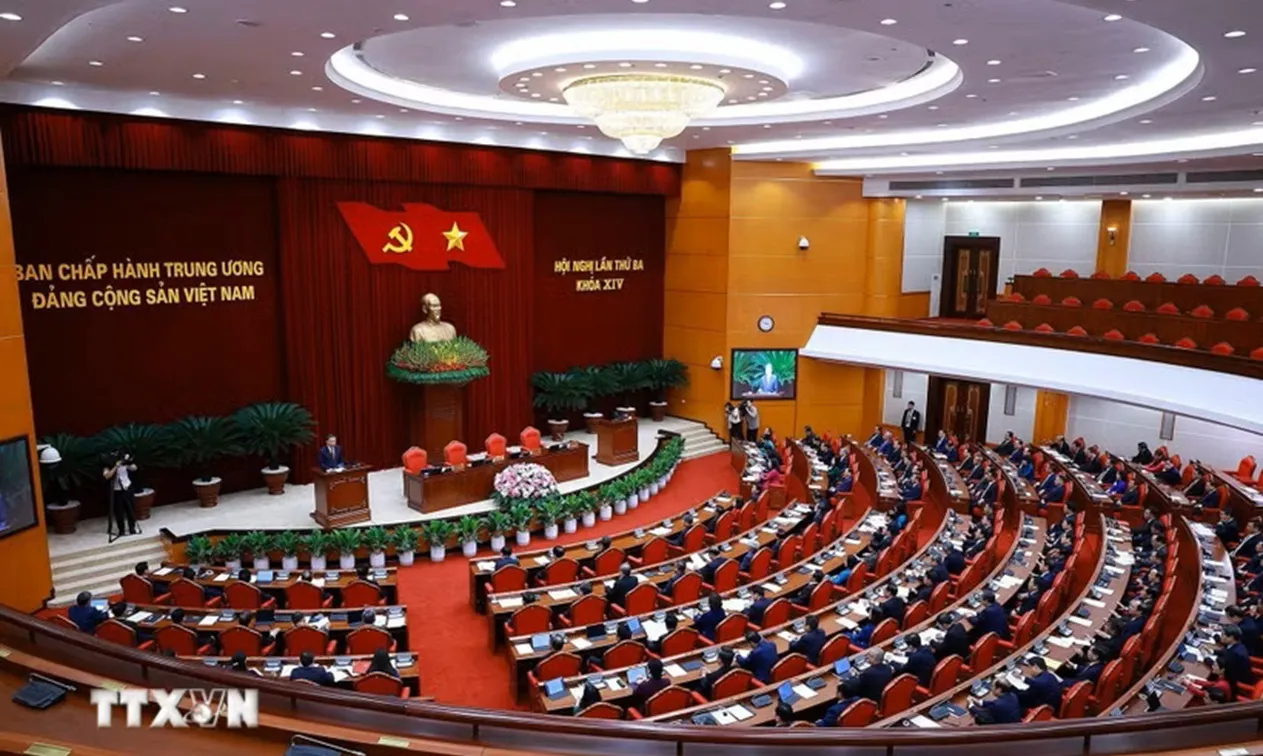 Thông báo Hội nghị lần thứ ba, Ban Chấp hành Trung ương Đảng khóa XIV