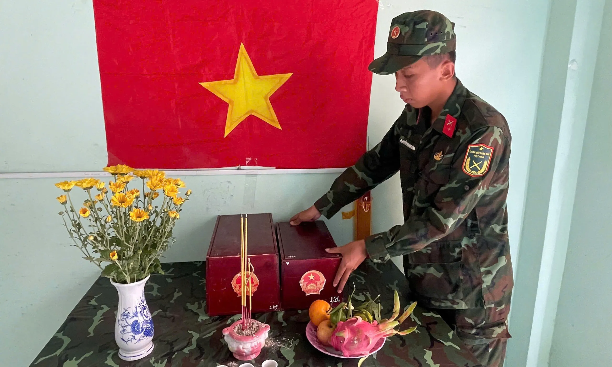 Thêm 3 hài cốt liệt sĩ được tìm thấy