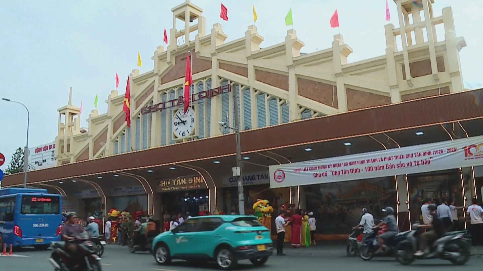 Chợ Tân Định là điểm giao thương sầm uất, đồng thời lưu giữ những giá trị văn hóa và kiến trúc đặc trưng của TP. Hồ Chí Minh