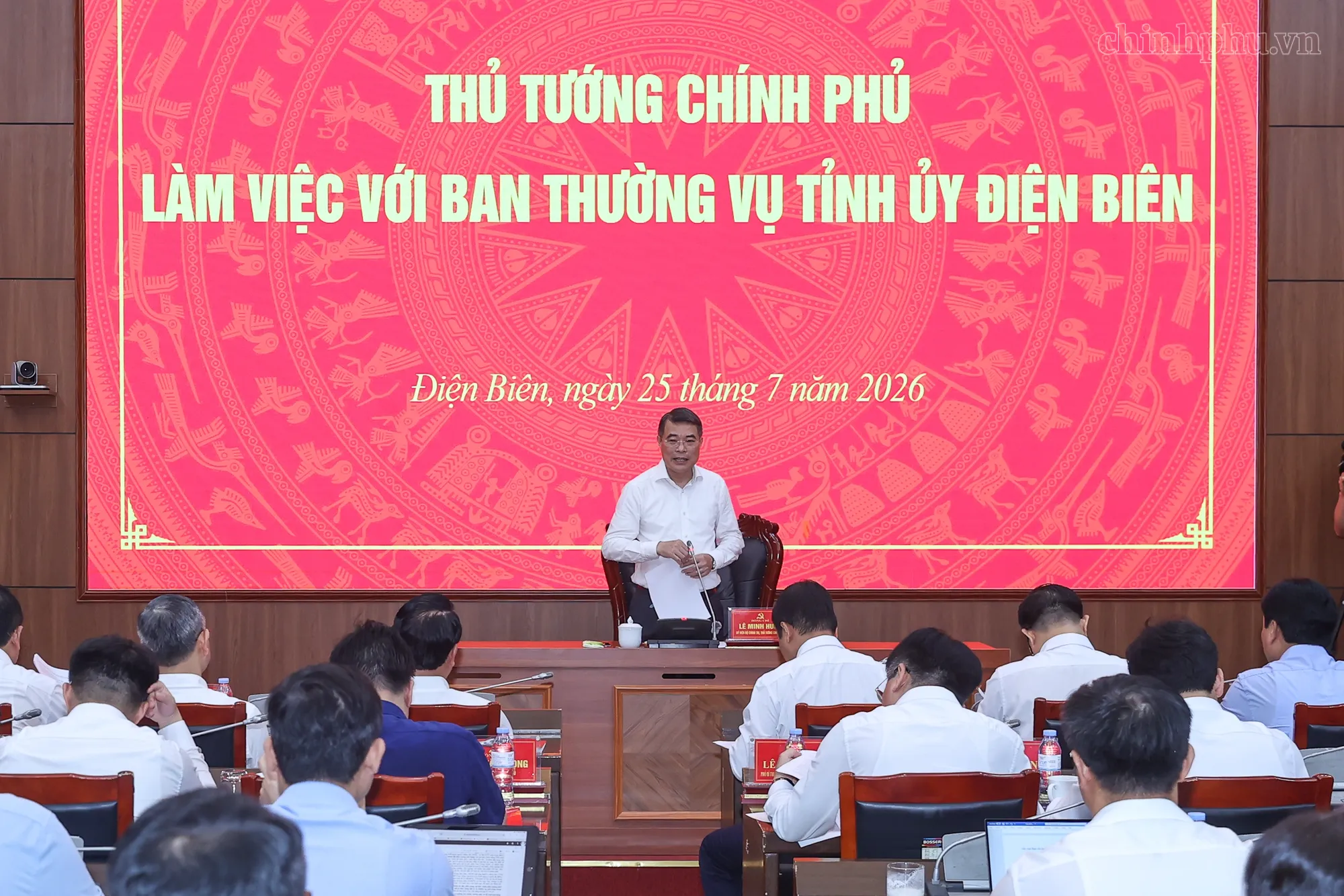 Thủ tướng: Điện Biên có những khó khăn về hạ tầng, điều kiện khách quan thì phải bù lại bằng năng lực cạnh tranh, năng lực xử lý điều hành của chính quyền - Ảnh: Nhật Bắc - Báo Chính Phủ