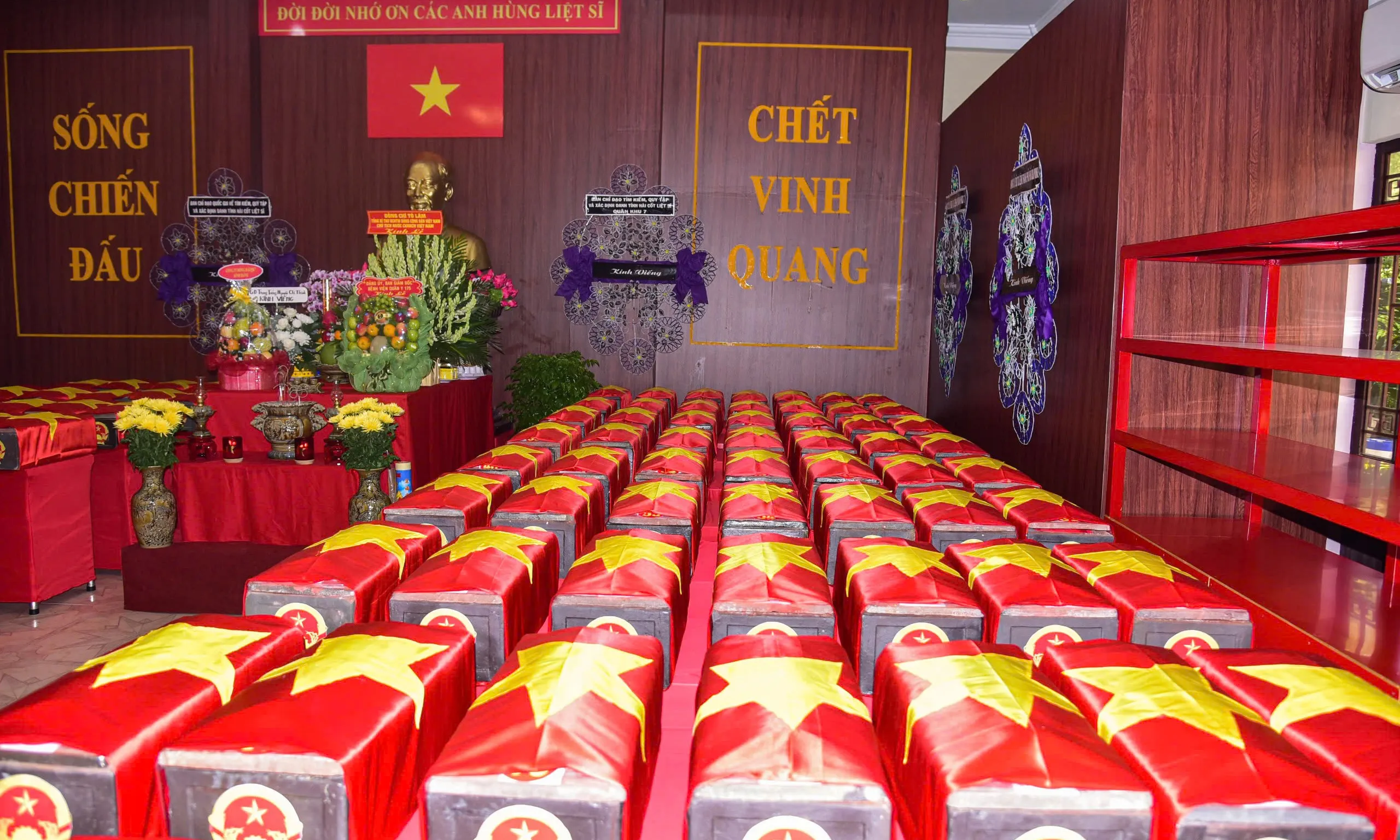Phát hiện thêm hài cốt liệt sĩ tại khu vực Công viên Lê Thị Riêng
