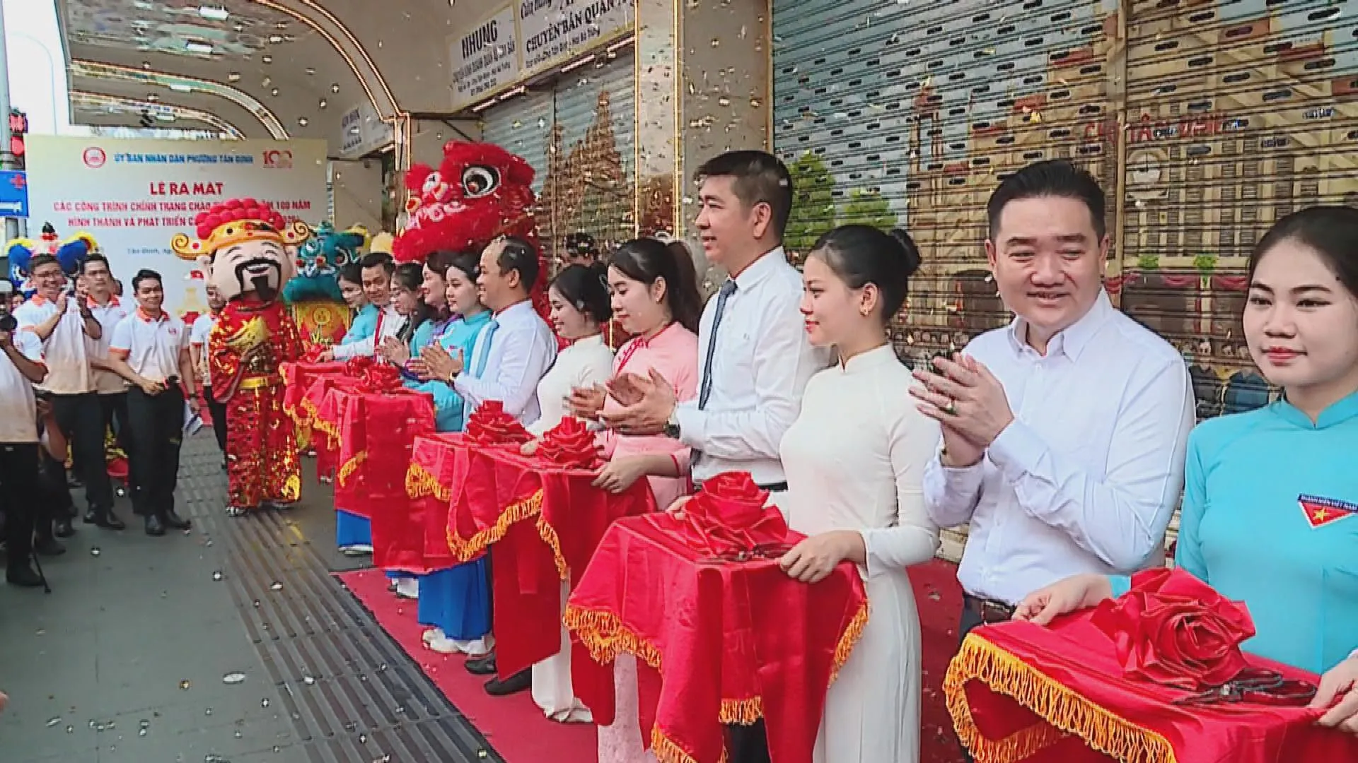 Lễ kỷ niệm 100 năm Chợ Tân Định tôn vinh hành trình phát triển và những giá trị văn hóa, lịch sử của một trong những ngôi chợ lâu đời của TP. Hồ Chí Minh