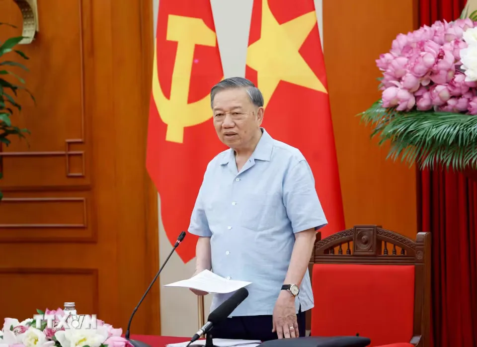 Tổng Bí thư, Chủ tịch nước Tô Lâm. Ảnh: TTXVN