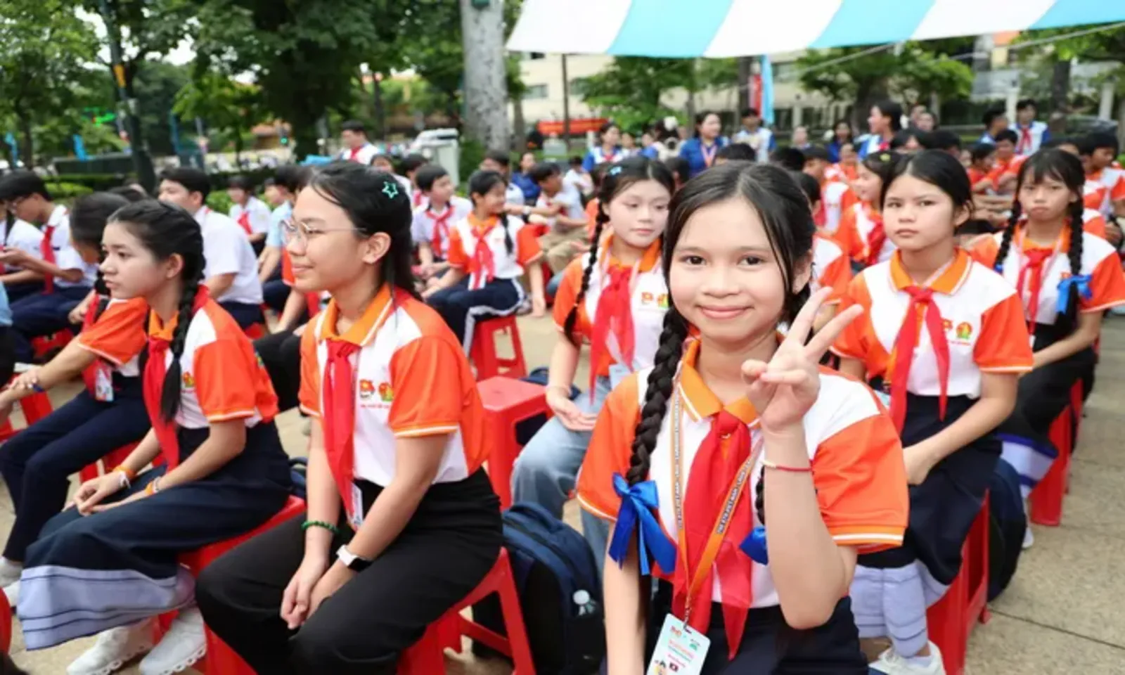 Khai mạc Liên hoan thiếu nhi Việt Nam - Lào - Campuchia năm 2026 - Ảnh 2