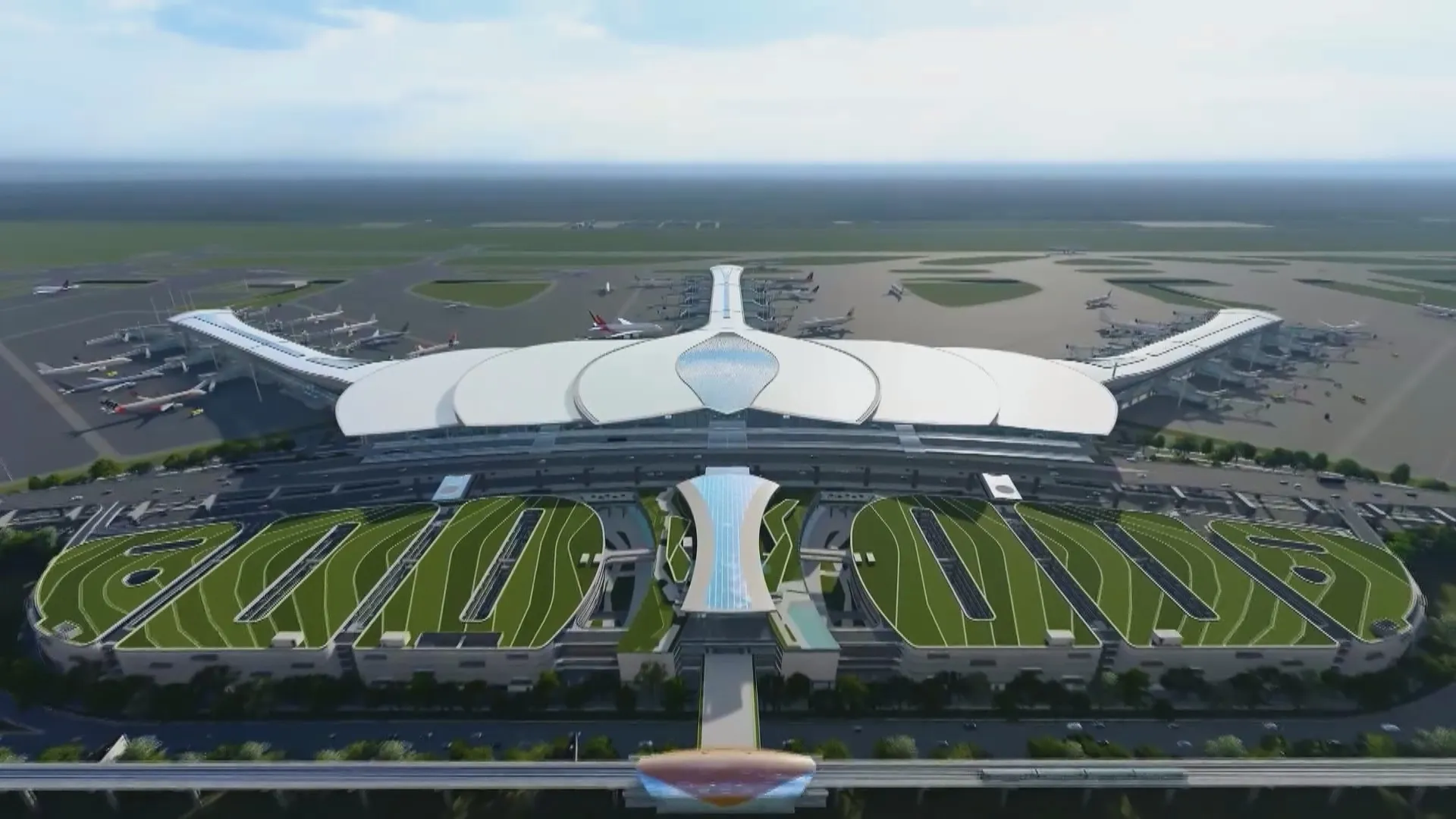 Phối cảnh nhà ga sân bay Long Thành