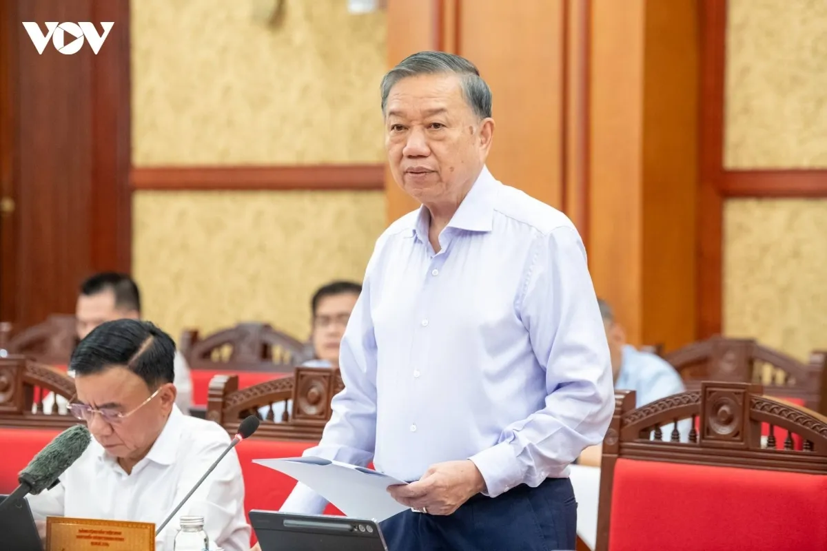 Tổng Bí thư, Chủ tịch nước Tô Lâm phát biểu chỉ đạo
