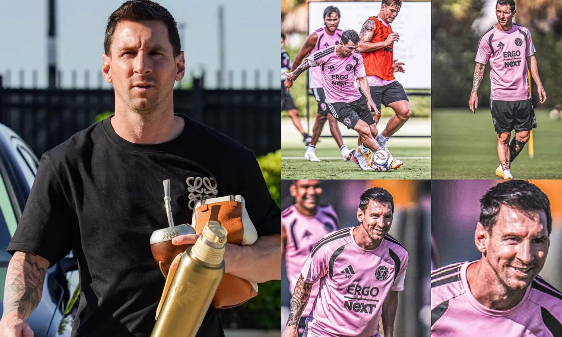 Messi từ chối nghỉ hè dài ngày, trở về CLB tập luyện làm Casemiro cảm mến
