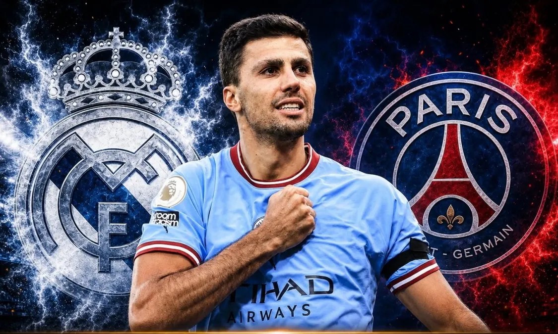 PSG gọi điện trực tiếp, Rodri trả lời vỏn vẹn 2 từ
