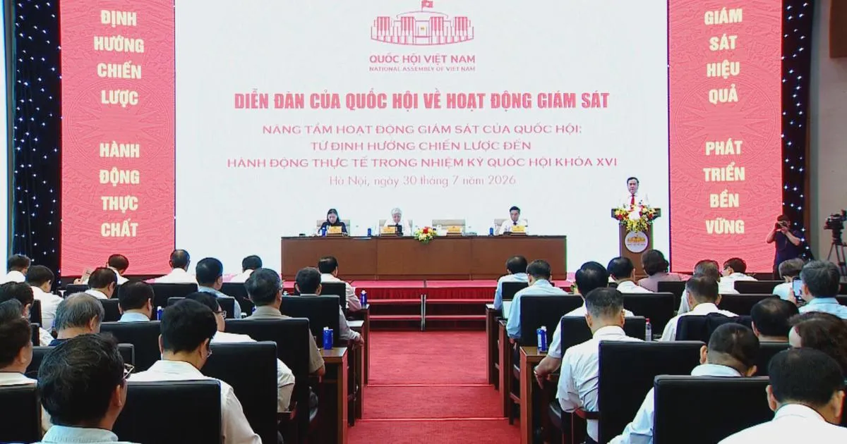 Chủ tịch Quốc hội Trần Thanh Mẫn: Đổi mới phương thức giám sát, kiến tạo phát triển