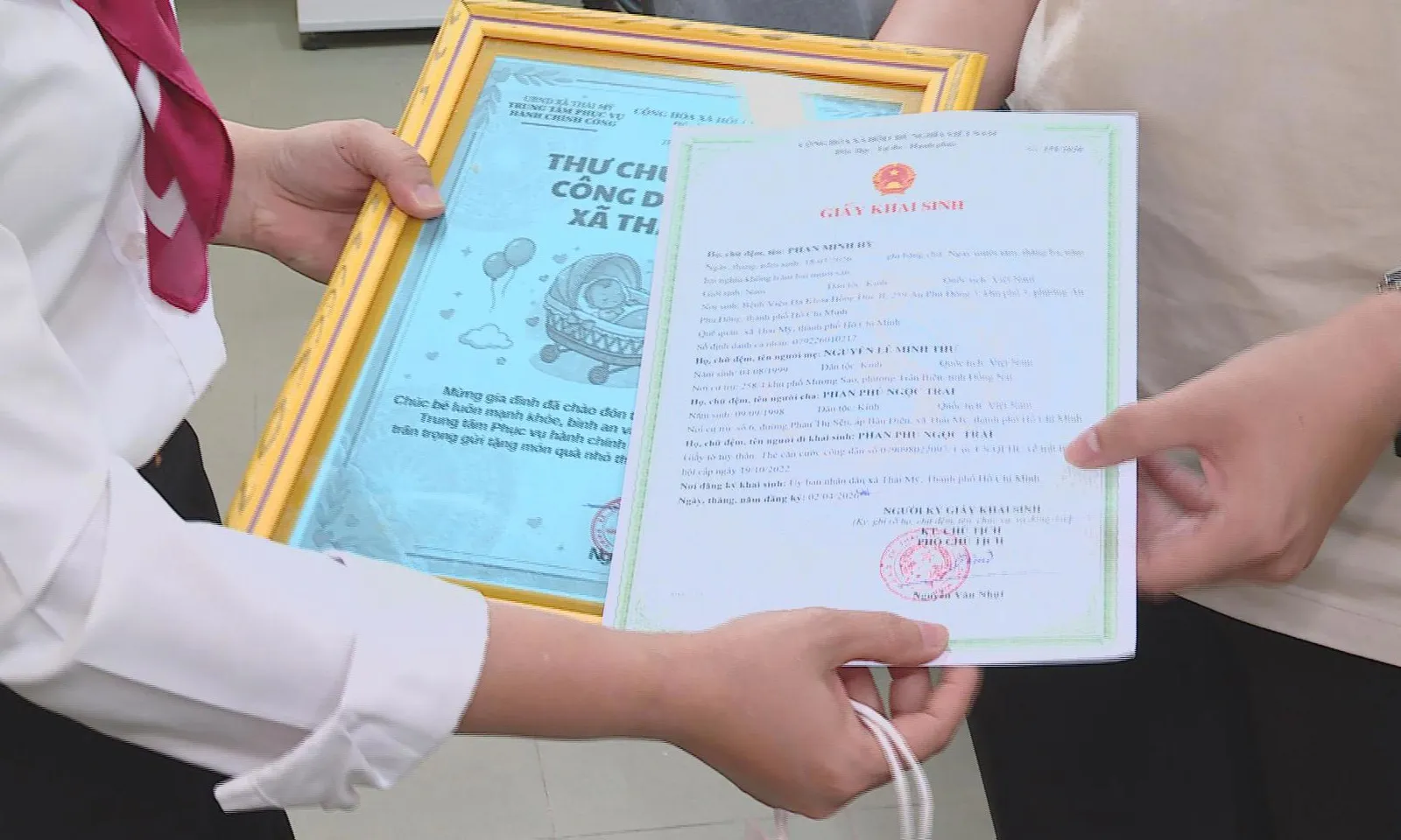 Từ 1/9: Liên thông khai sinh, cấp căn cước trẻ em