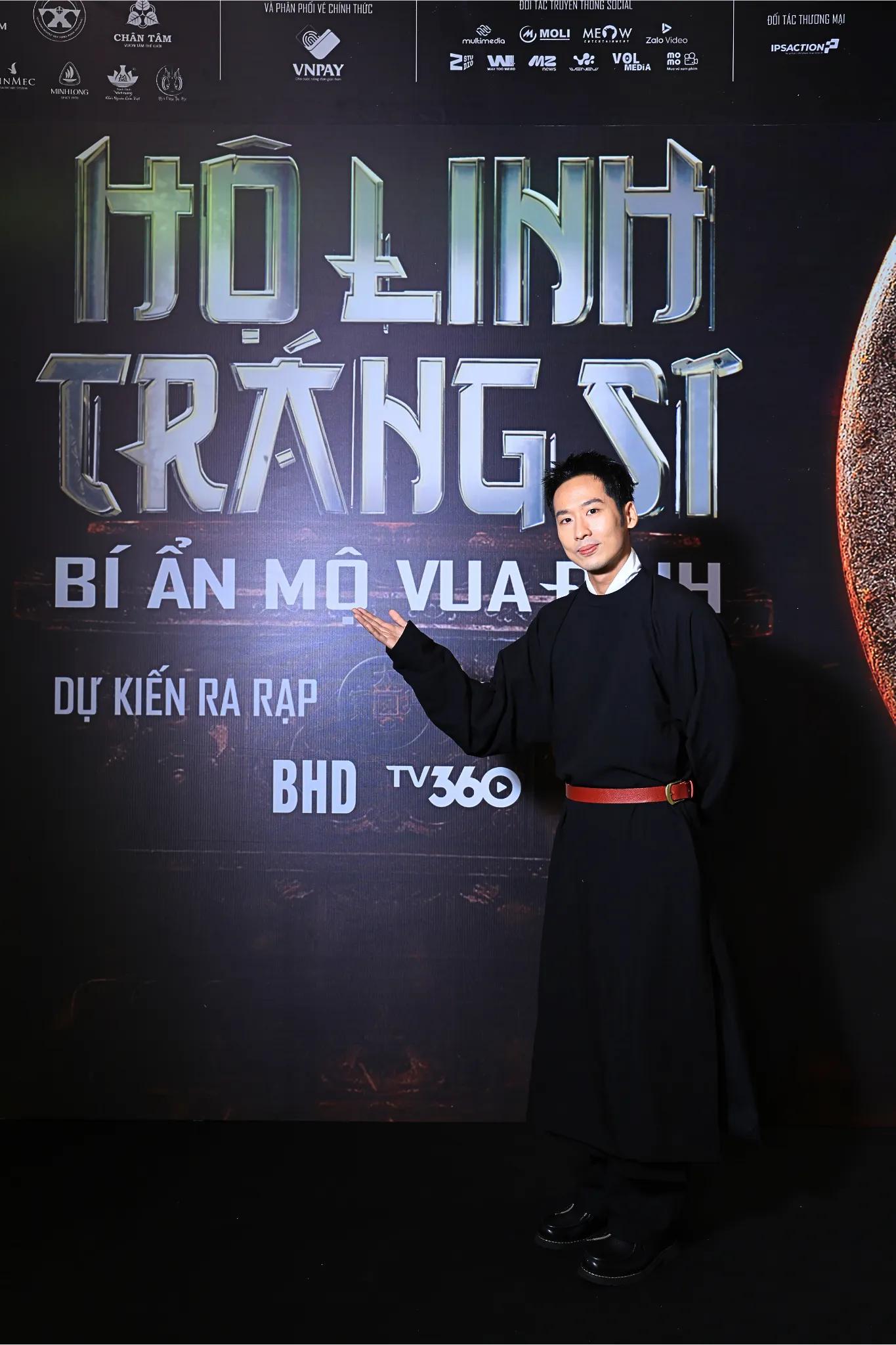 Diễn viên Tuấn Trần tại buổi showcase phim Hộ Linh Tráng Sĩ  - Bí ẩn mộ Vua Đinh (1)