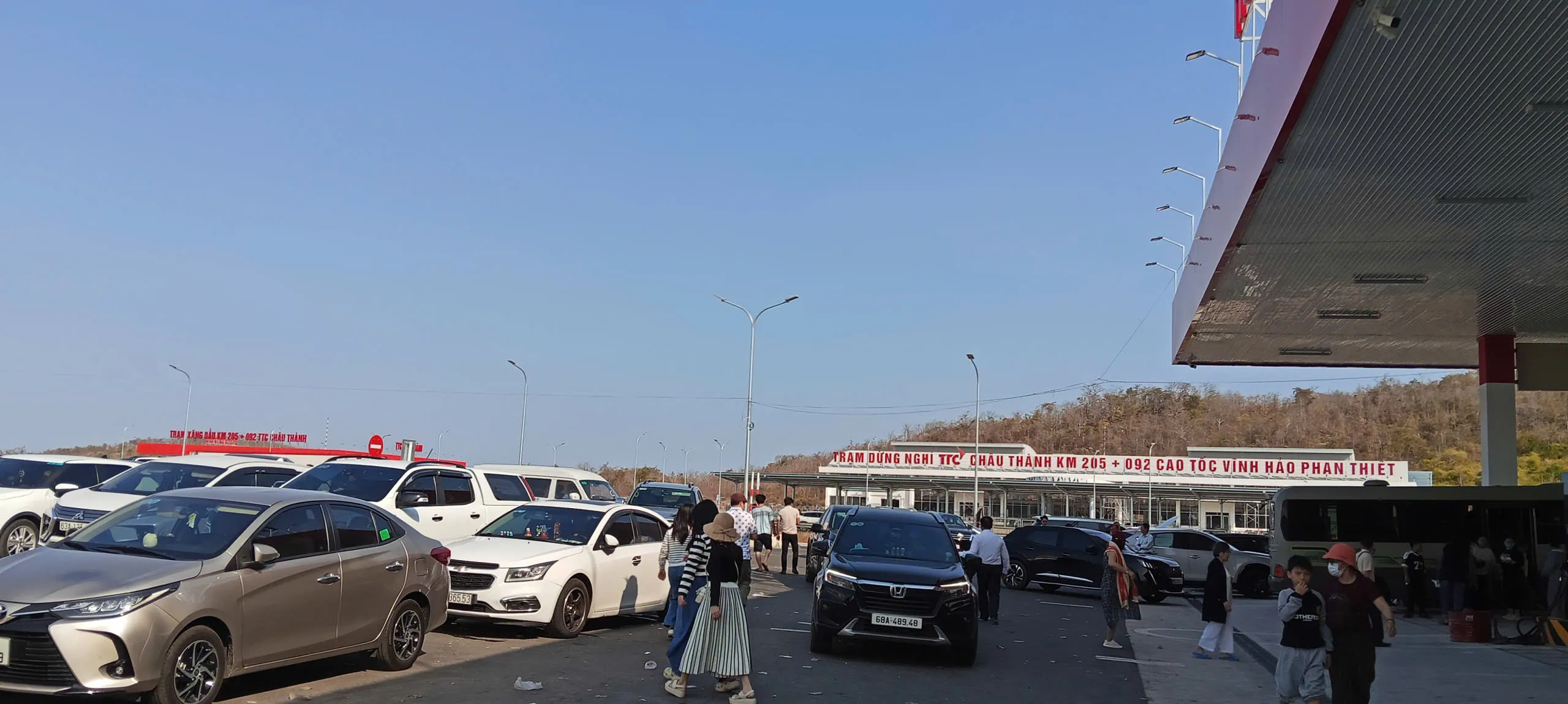 Một trạm dừng chân trên Cao tốc Vĩnh Hảo - Phan Thiết
