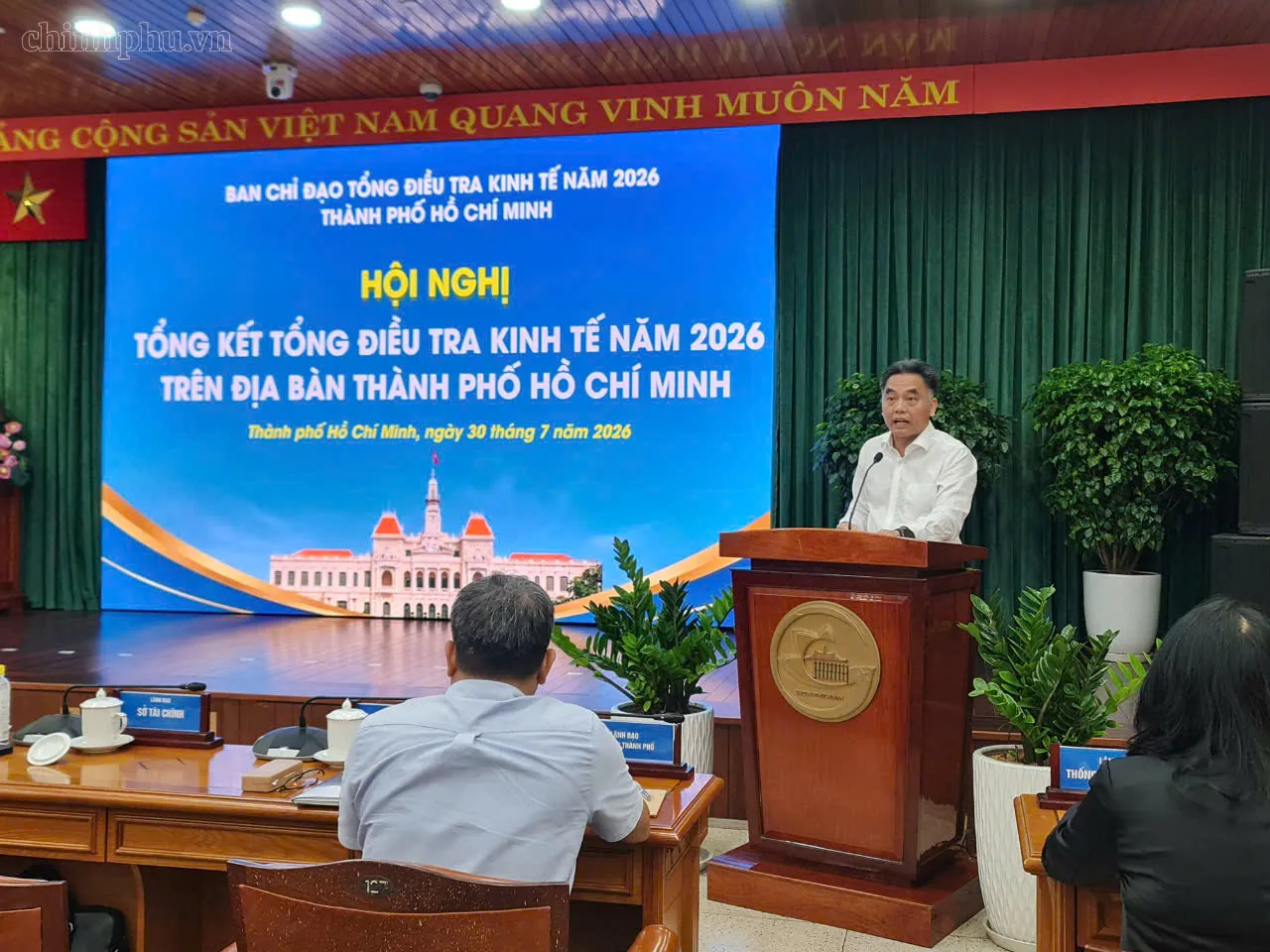 Ông Nguyễn Lộc Hà, Phó Chủ tịch Thường trực UBND TP. Hồ Chí Minh