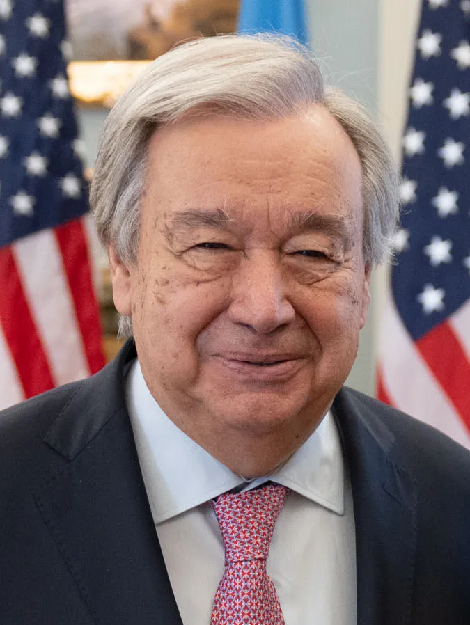 Tổng thư ký LHQ Antonio Guterres - Ảnh Wikipedia