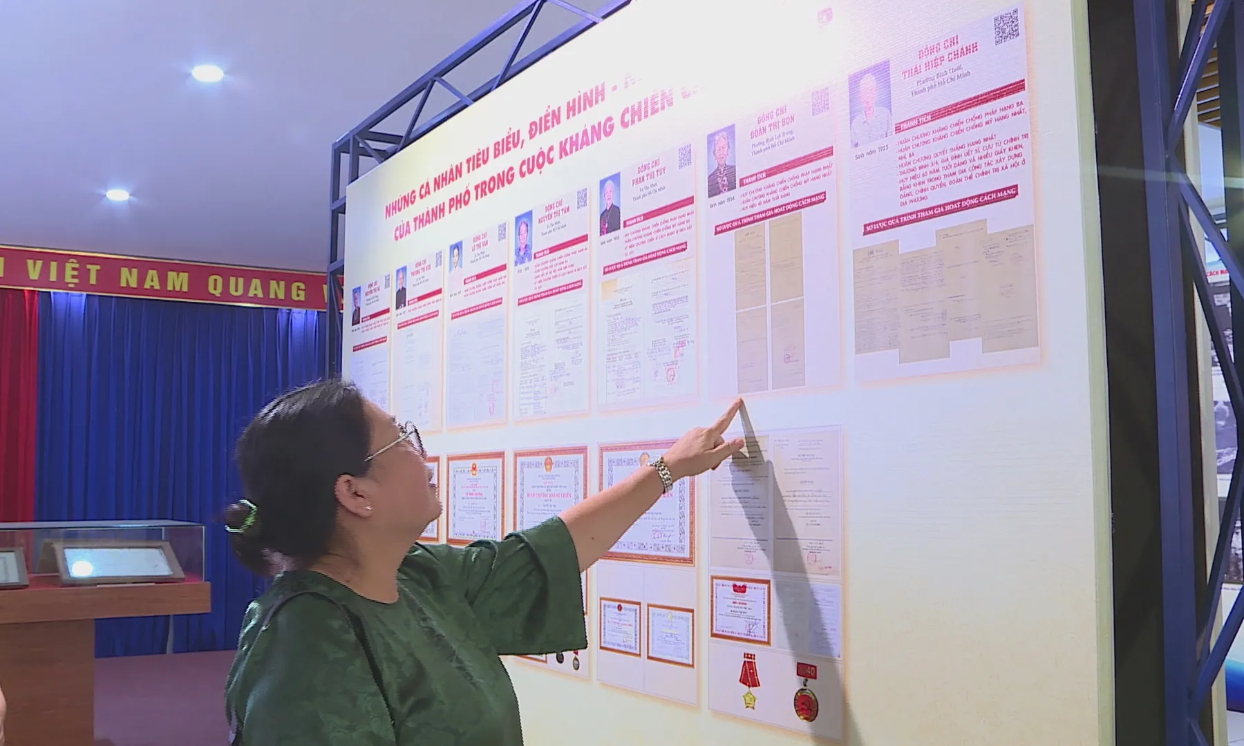 Triển lãm Hồ sơ khen thưởng kháng chiến chống Pháp: Tri ân và kết nối ký ức
