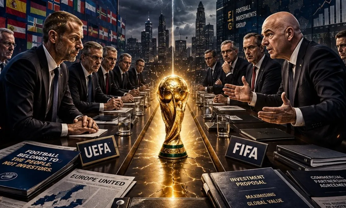 CHÍNH THỨC! UEFA từ chối đề nghị cám dỗ của FIFA: World Cup không phải để bán