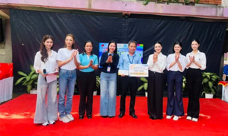 Lan tỏa yêu thương đến trẻ em yếu thế qua chương trình “Sắc màu yêu thương”