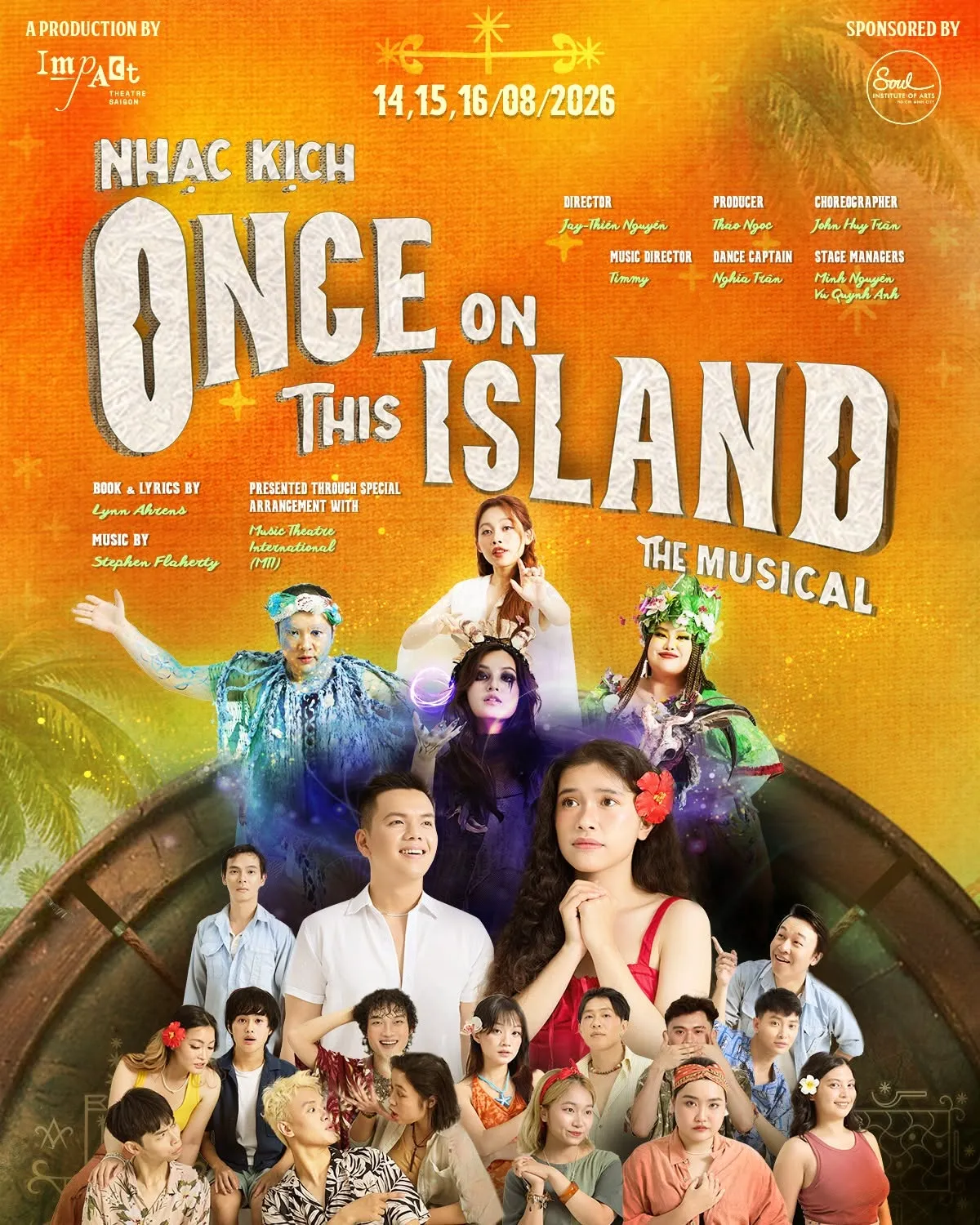 Poster Once on this island