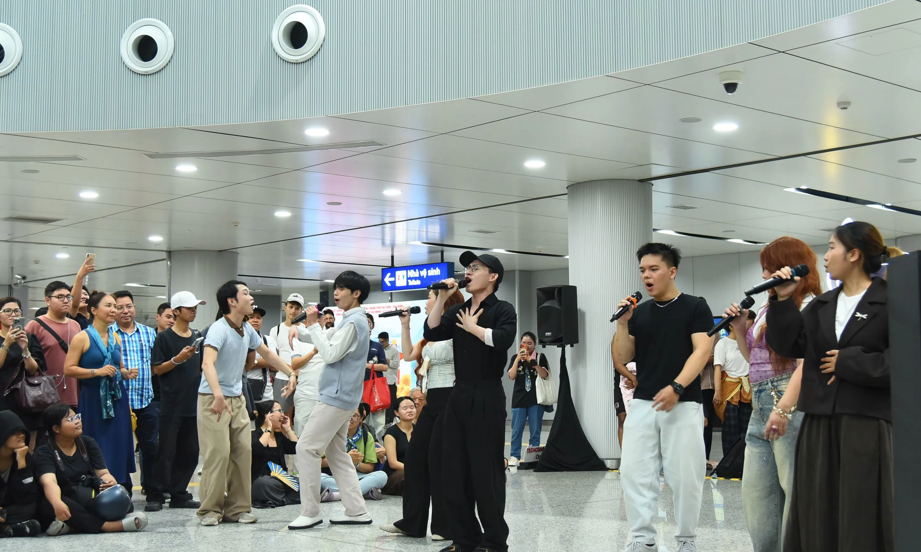 Khi Ga Metro Bến Thành trở thành sân khấu của nhạc kịch Broadway 