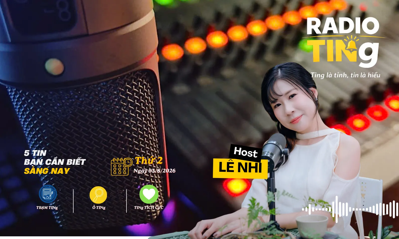 RADIO TINg 3/8: Một tuần mới đã bắt đầu, cùng khởi động tuần mới đầy năng lượng
