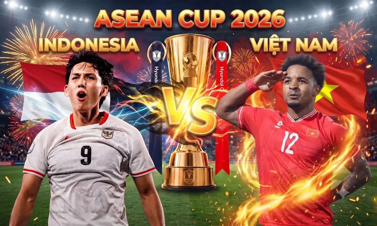 TRỰC TIẾP Indonesia 0-0 Việt Nam (Hiệp 1): Xuân Son và Hoàng Hên bất ngờ dự bị