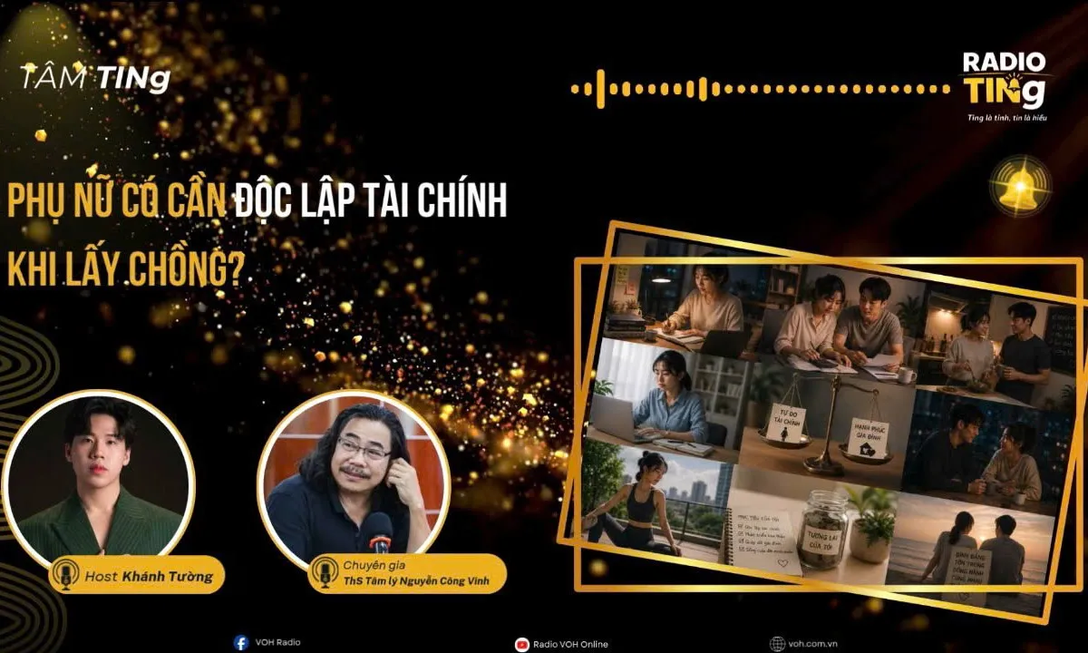 Phụ nữ có cần độc lập tài chính khi lấy chồng?