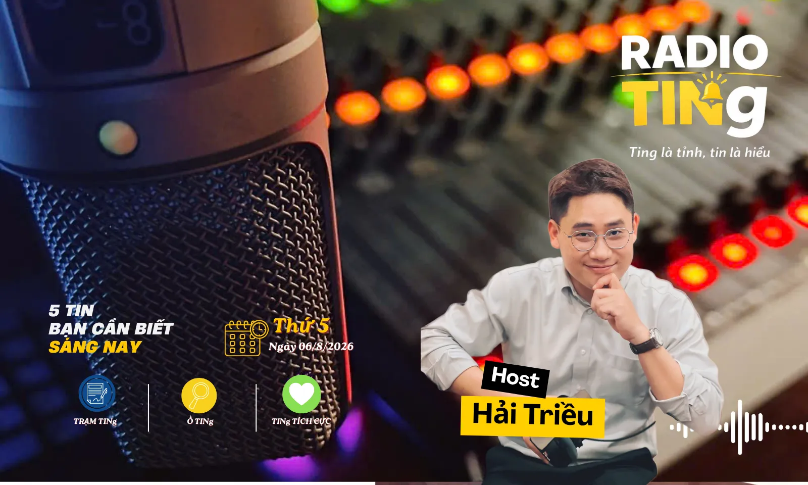 RADIO TINg 6/8: Một ngày mới đã bắt đầu, khởi động một ngày thật nhiều năng lượng nào