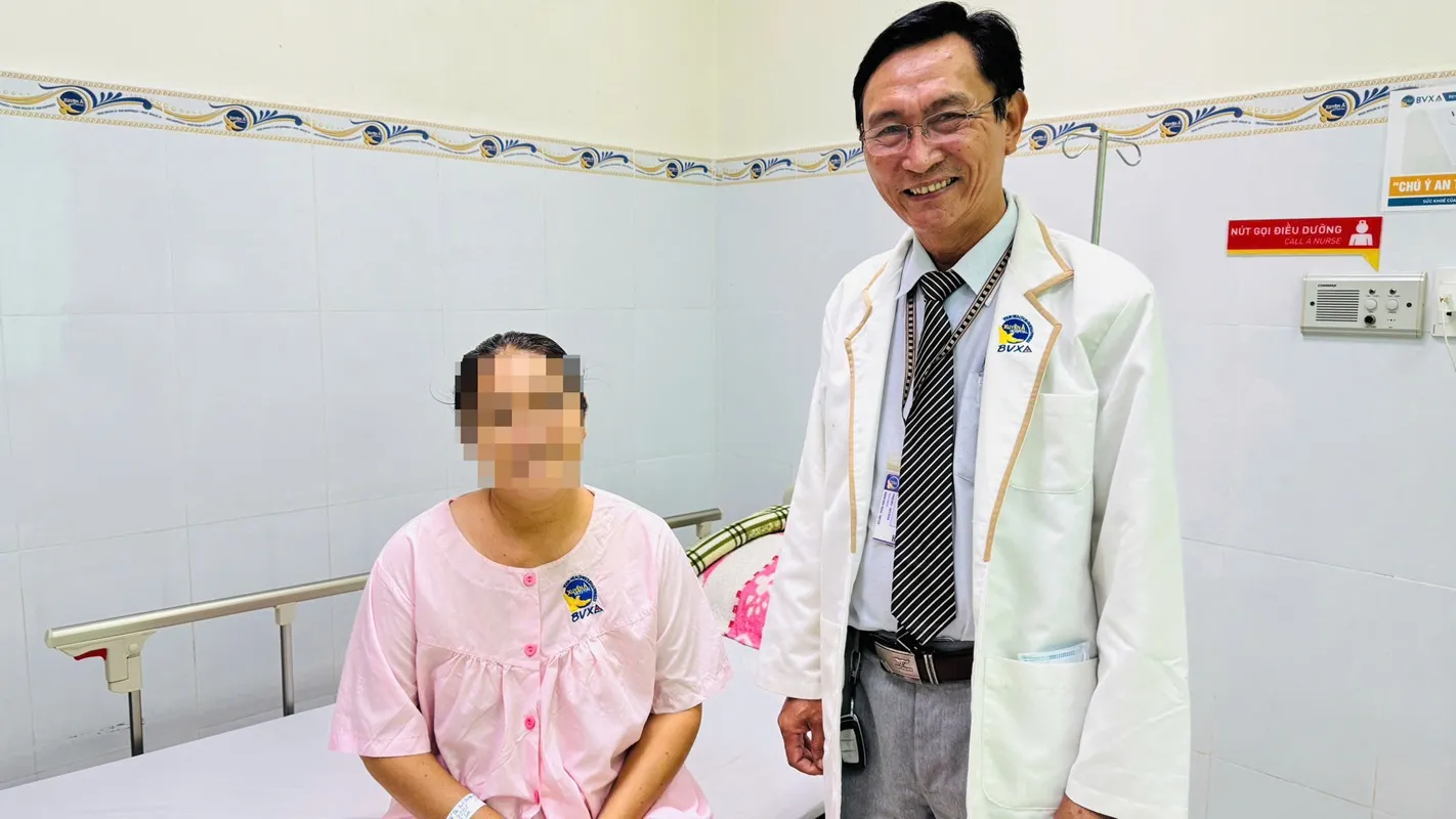 2.BN hồi phục sức khỏe tốt sau can thiệp u xơ tc