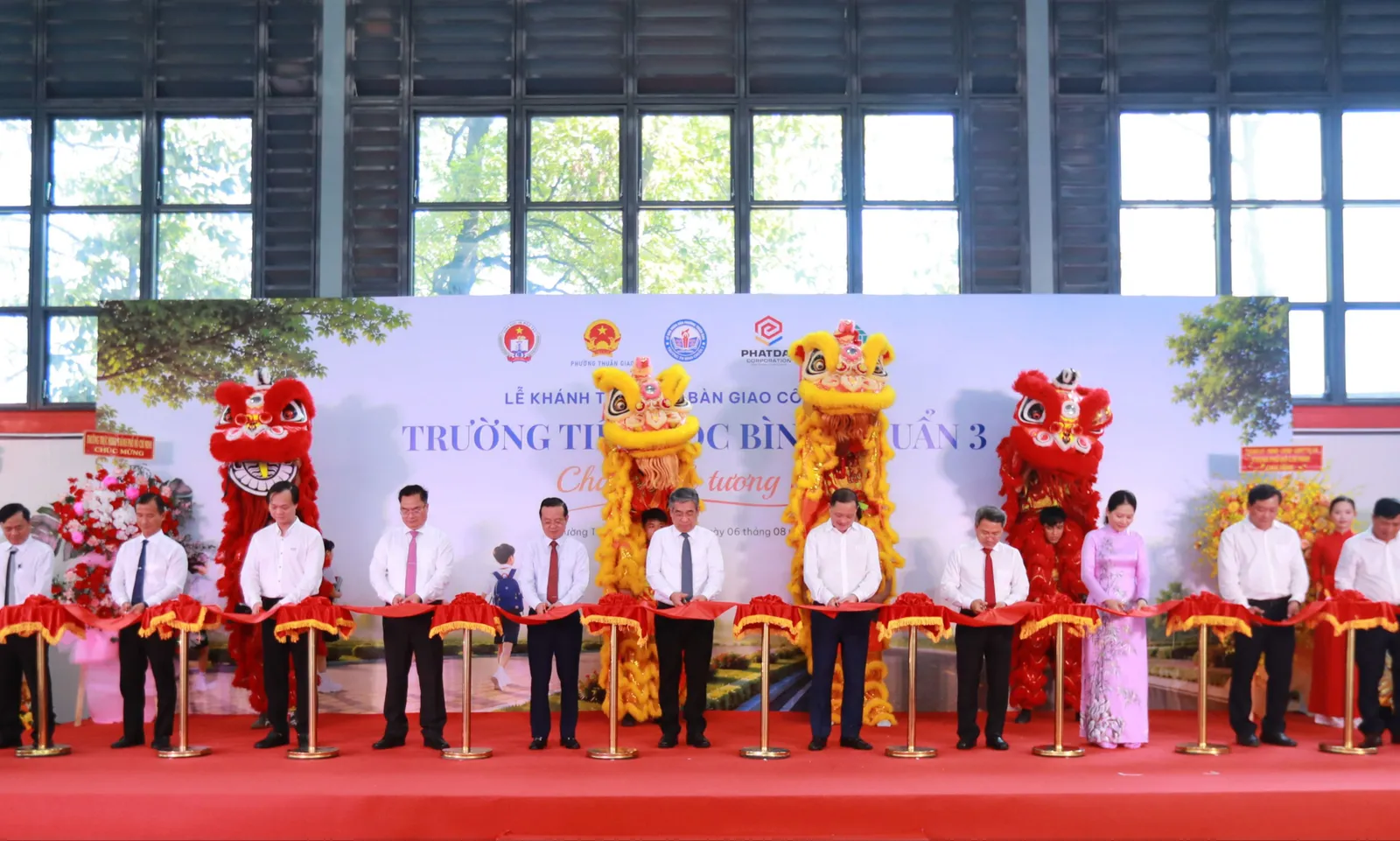 TP. Hồ Chí Minh khánh thành Trường Tiểu học Bình Chuẩn 3
