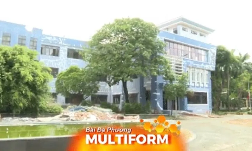 Cải tạo trụ sở cũ thành trường học, chuẩn bị sẵn sàng cho năm học mới
