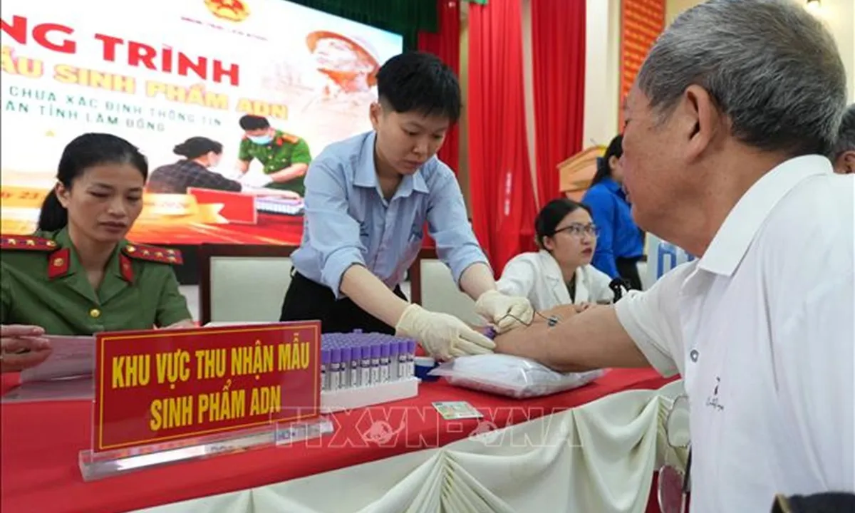 Thắp lên hy vọng cho hàng ngàn thân nhân liệt sĩ