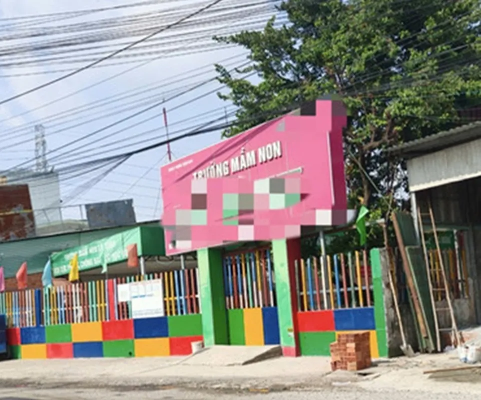 Trường mầm non nơi xảy ra vụ việc