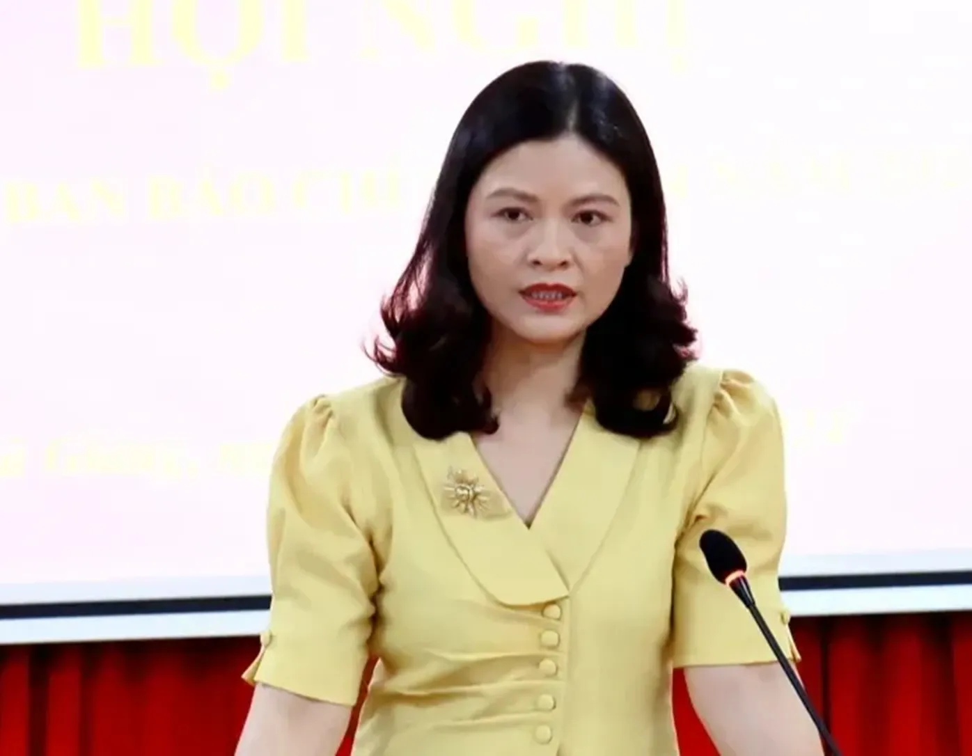 Bà Vương Ngọc Hà, Phó chủ tịch UBND tỉnh Tuyên Quang - Ảnh: Báo Tuyên Quang