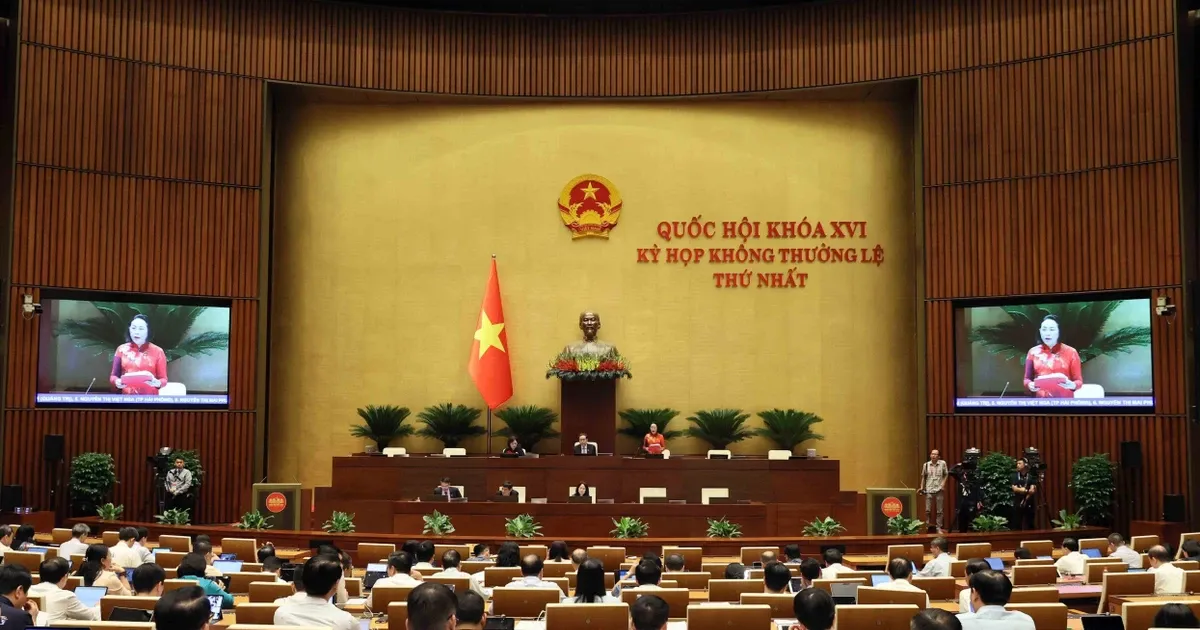 Quốc hội thảo luận về dự thảo Luật sửa đổi, bổ sung một số điều của Luật Người lao động Việt Nam đi làm việc ở nước ngoài theo hợp đồng - Ảnh 1.